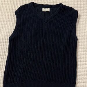Old Navy Dark Blue Sweater Vest